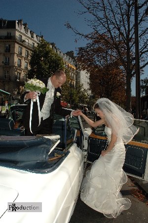 Tournée avec les mariés
